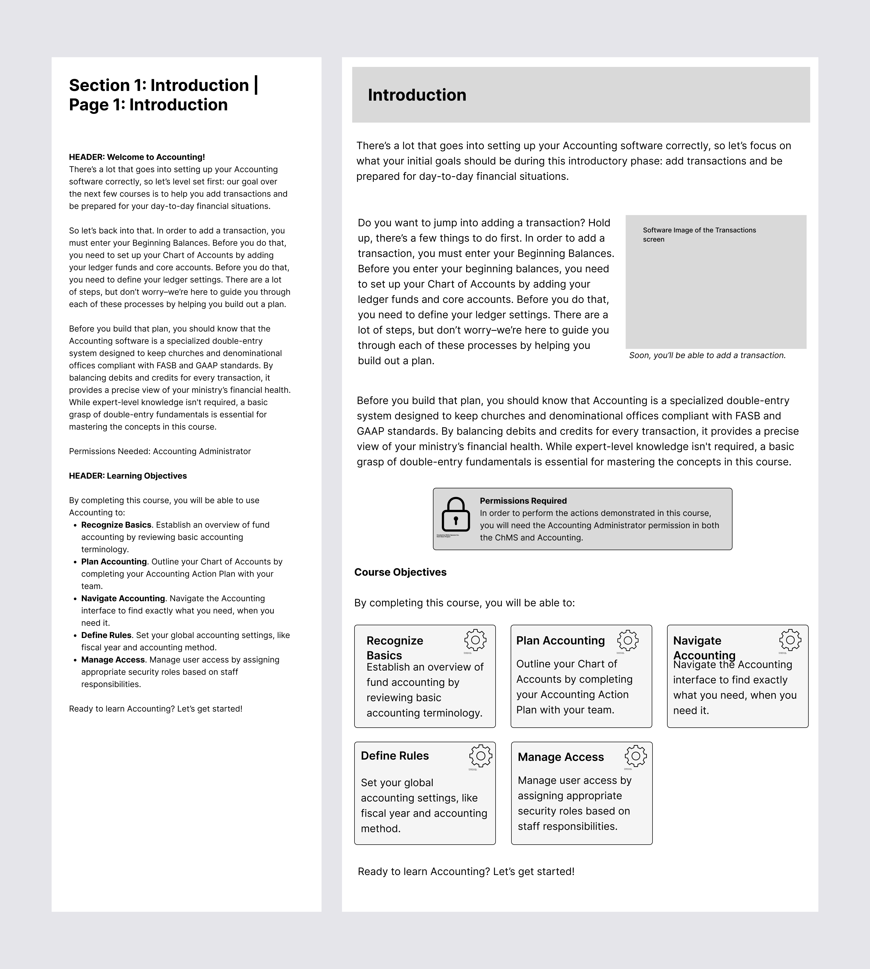 Accounting Onboarding Wireframes
